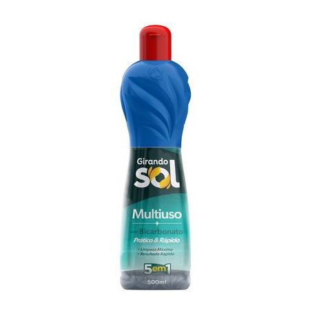 LIMPADOR MULTIUSO C/BICARBONATO SQUEEZE GIRANDO SOL 500ML