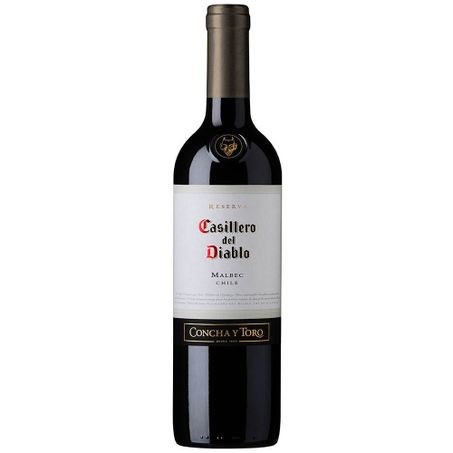 Vinho casillero del diablo malbec 750ml