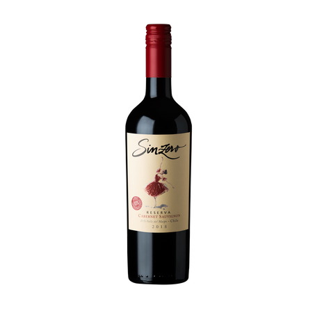 Vinho tinto sem álcool cabernet sauvignon sinzero 750ml