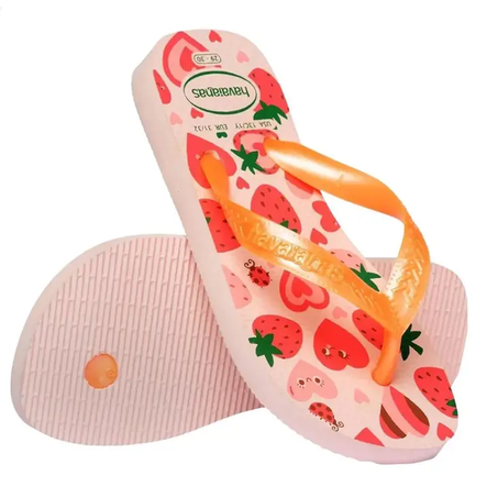 HAVAIANAS KIDS FLORES ROSA/CONFETE TAM27/28