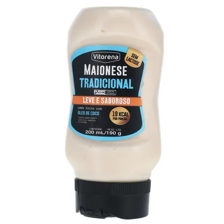 Maionese vitorena sem lactose 190g 360-1