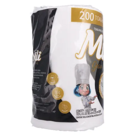Papel Toalha Gran Chef Mili 200 Folhas 360-29