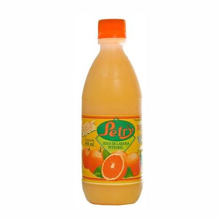 Suco petry integral laranja 450ml