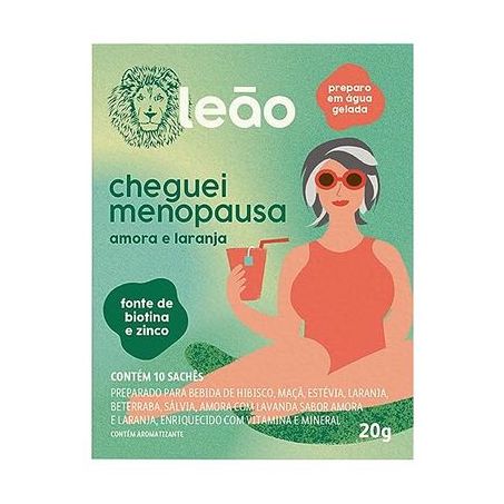 CHA LEAO FASES C/10 SC 20G CHEGUEI MENOPAUSA
