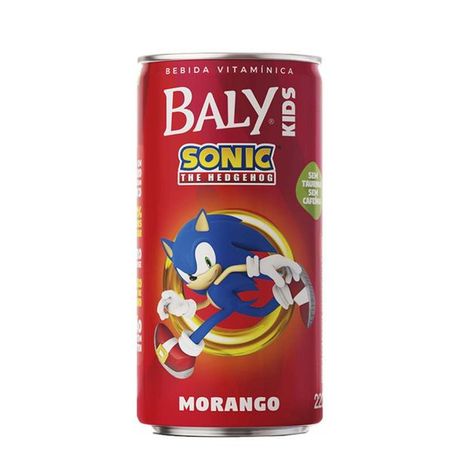 Bebida baly kids morango lt 220ml