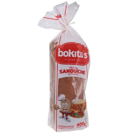 Pão bokitus sanduiche integral 400g 360-34