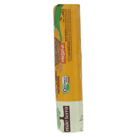 Biscoito Orgânico Infantil Mãe Terra Zooreta Maisena com Aveia e Quinoa 110g 360-6