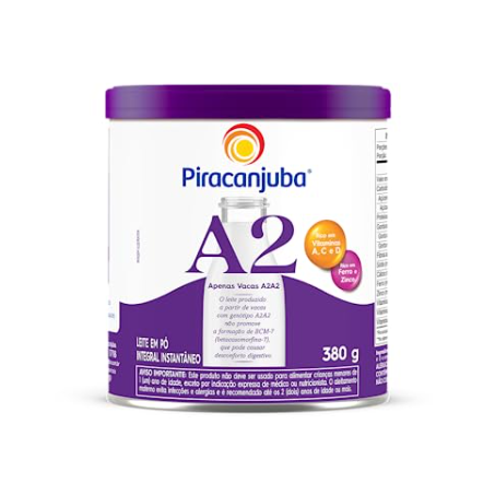 Leite po piracanjuba 380gr a2 integral i