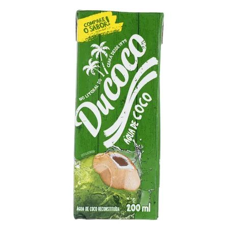Água de coco ducoco 200ml 360-0