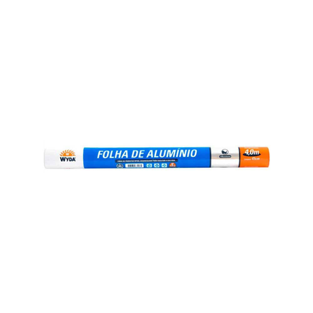 Papel Alumínio Wyda 4,0X0,45 com 25
