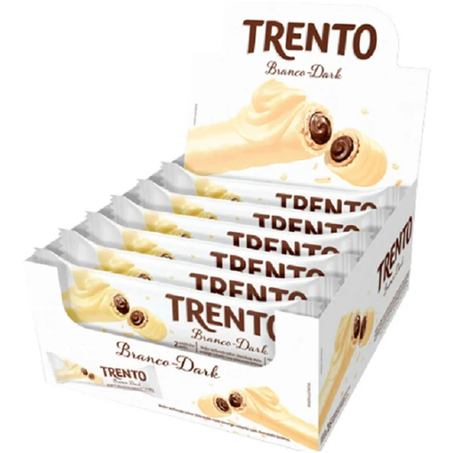 Chocoalte barrinha trento pcc/16x29g branco-dark
