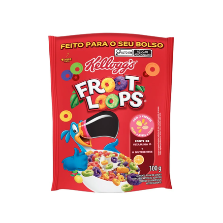 Cereal Kellogs Froot Loops 100g