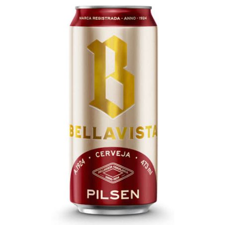 Cerveja bellavista pilsen latao 473ml