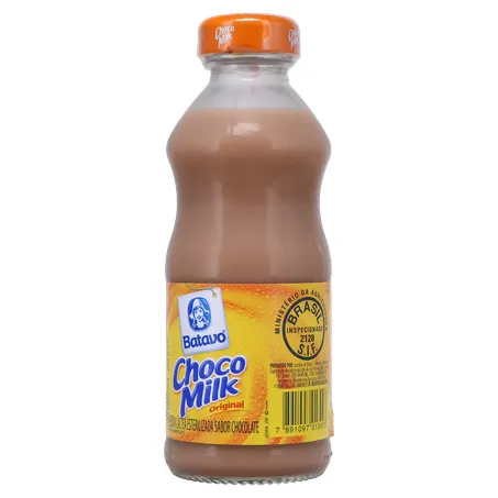 Bebida Láctea Esterilizada Batavo Sabor Chocolate Garrafa 200ml 360-3