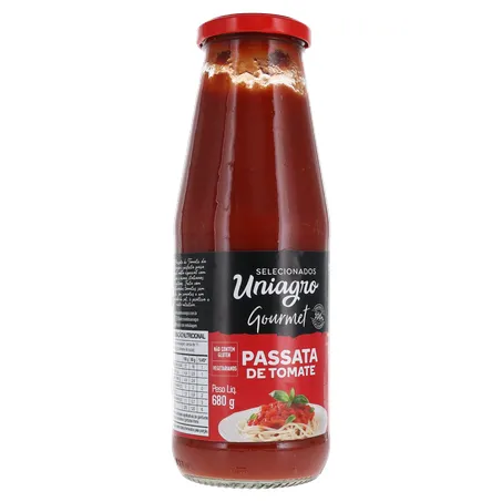 MOLHO UNIAGRO 680G TOMATE PASSATA 360-34