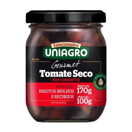 TOMATE SECO UNIAGRO CONSERVA GOURMET 100G