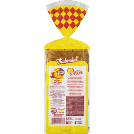 Pão Thabrulai 600g - Caseiro - Aipim