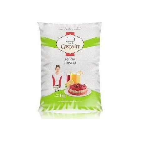 AÇÚCAR GASPARIN 1KG CRISTAL