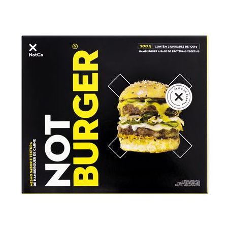 HAMBURGUER VEGANO NOT BURGUER 200G