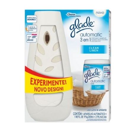 Odorizante glade aut.toque maciez ap+rf.269ml