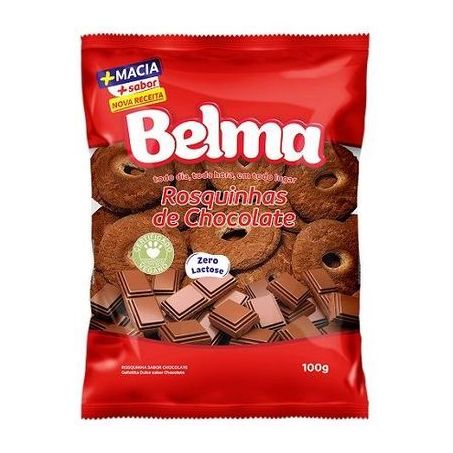 Bisc Belma Rosquinha 100g Chocolate