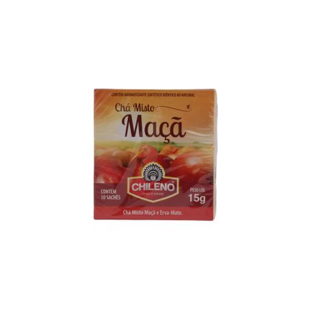 Chá Misto Chileno Maça Caixa com 10un - 15gr 360-0