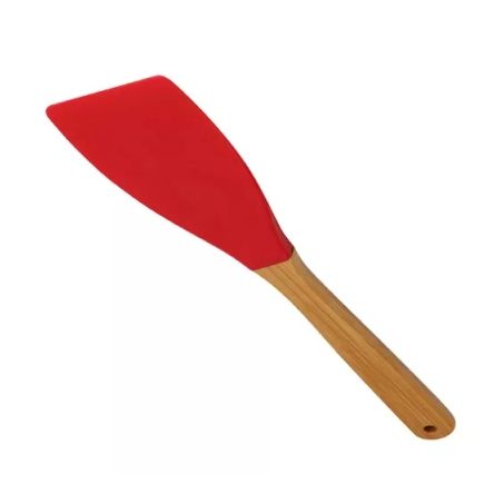 Espatula mor silicone e bamboo r8518