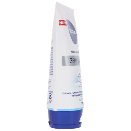 Creme hidratante nivea para mãos antibacteriano 3 em 1 bisnaga 75g 360-29