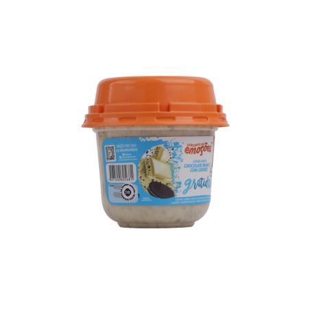 Creme Bom Princípio Sabor Chocolate Branco com Cookies  Pote 160gr 360-52