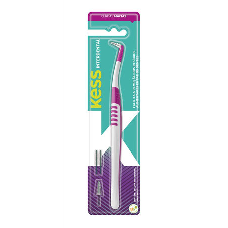 Escova Interdental Kess Macia Com 4 Unidades de Refil