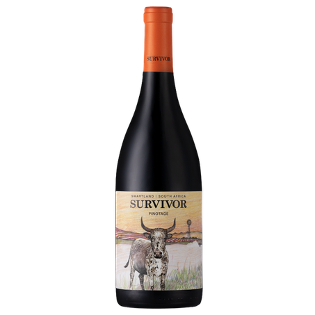 Vinho pinotage survivor 750ml