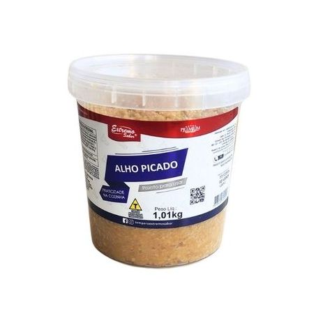 TEMPERO EXTREMO SABOR ALHO PICADO POTE 1,01KG