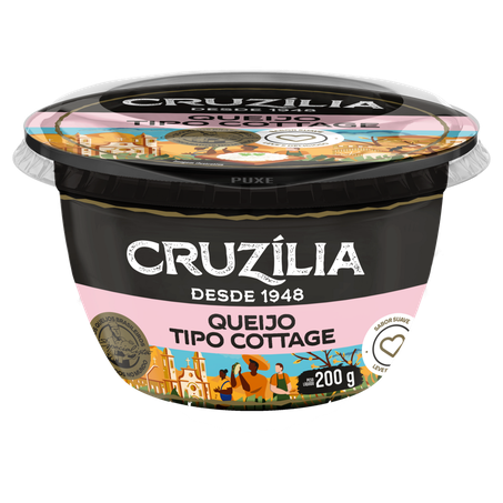 QUEIJO COTTAGE CRUZILIA 200G