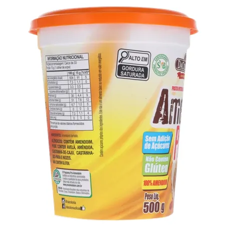 Pasta de Amendoim Amendopower Crunchy Dacolônia 500G 360-28