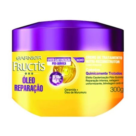 CREME TRAT GARNIER FRUCTIS OLEO REPARACAO POS QUIM