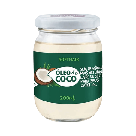 Oleo De Coco Soft Hair Vegano 200ml Capilar