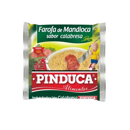 Farofa de mandioca pinduca calabresa 250g