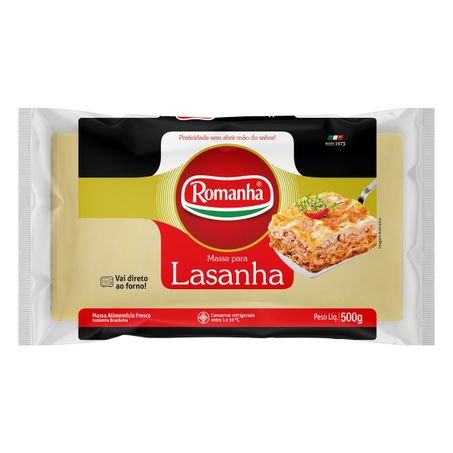 Massa para Lasanha Romanha