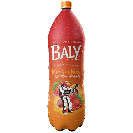 ENERGÉTICO BALY MORANGO/PÊSSEGO 2L