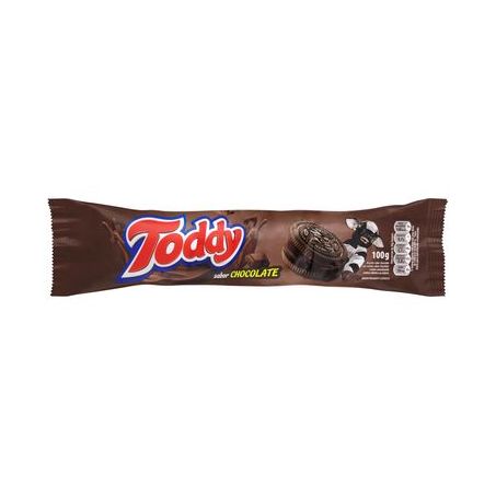 BISCOITO TODDY 100G RECHEADO CHOCOLATE 