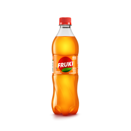 Refri Fruki Laranja Pet 600ml 