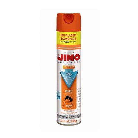 INSETICIDA AEROSSOL JIMO ANTI INSETICIDA 400ML EMBALAGEM ECONÔMICA