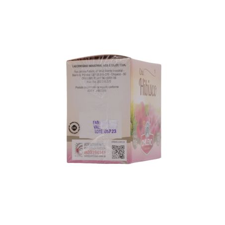 Chá de Hibisco Chileno Caixa com 10un - 10gr 360-18