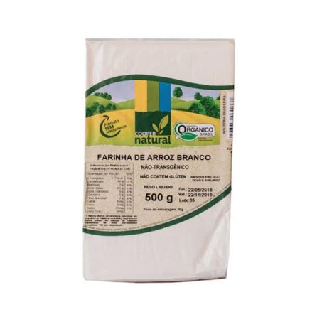FARINHA ARROZ BRANC NUTRI MAIS 500G