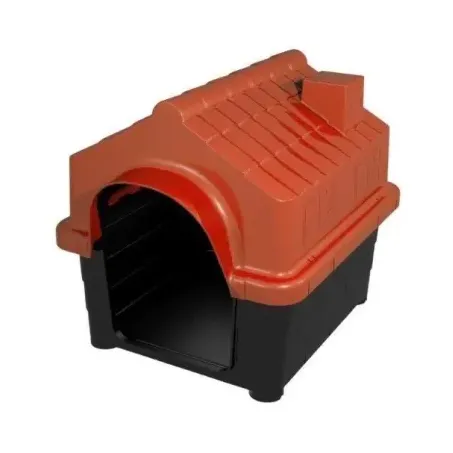 Casinha Caes Pet 50 Mini N2 Vermelha