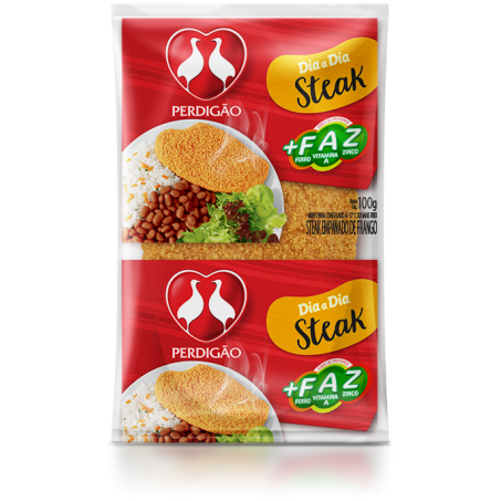 Empanado perdigão steak fgo 100g