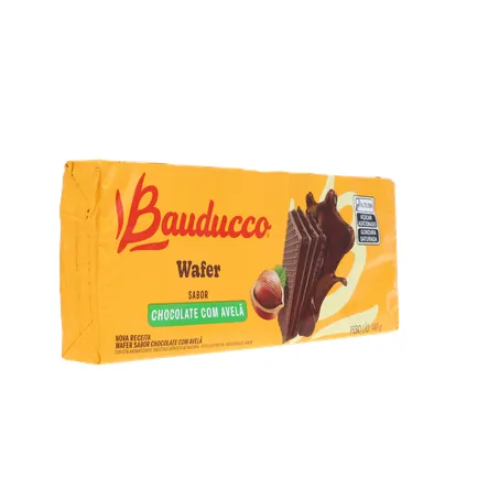 Biscoito Wafer Bauducco Chocolate Avelã 140g 360-31
