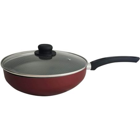 Frigideira Multiflon 28 Wok Com Tampa