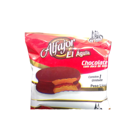 Alfajour el aguila 60g chocolate