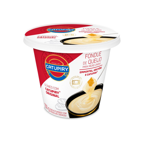 Fondue de Queijo Catupiry Micro-Ondas Pote 250G